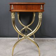 Console en placage d’acajou, style Empire – 1re partie XXe