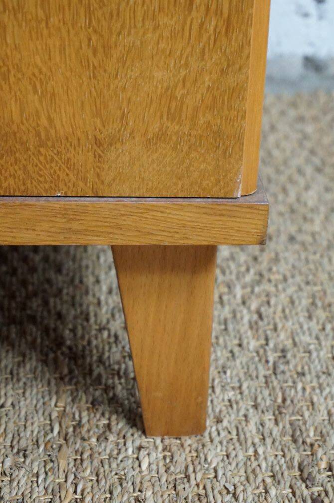 Vintage 60s three-door wardrobe