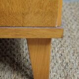 Vintage 60s three-door wardrobe