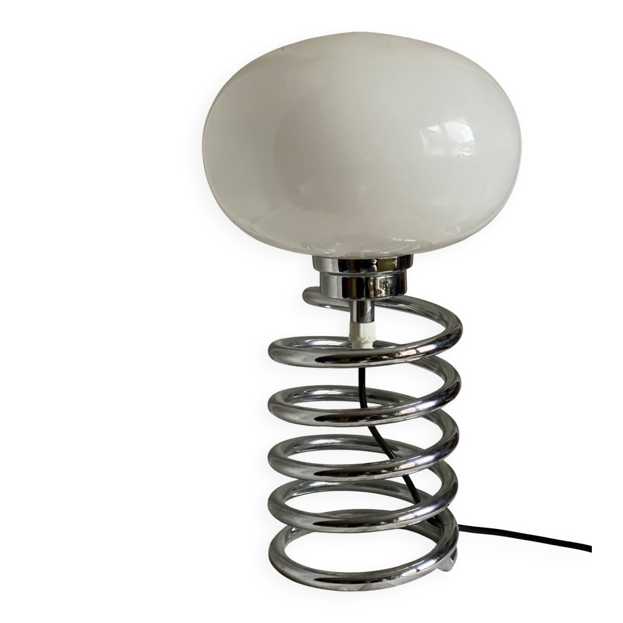 Ingo maurer vintage 1970 spring lamp