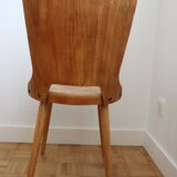 2 chairs baumann "dove" clear beech
