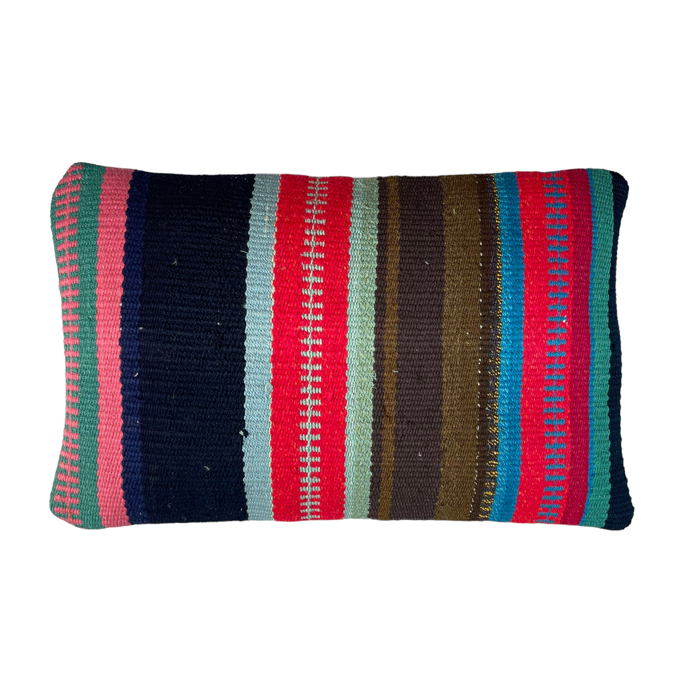 Vintage turkish kilim cushion cover 30x50cm