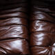 Togo brown leather set designed by Michel Ducaroy 1973