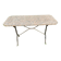 1950s wrought iron and grey/pink granite bidet table