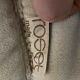 Sofa 3 places Kashima Line Roset velvet beige 70s