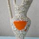 Ceramic pitcher vase