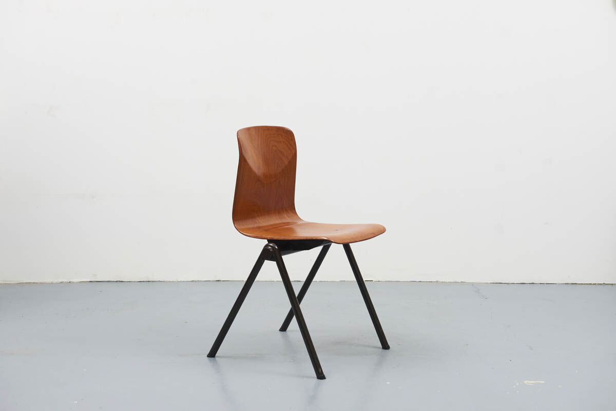 Chair Galvanitas S30 oak brown
