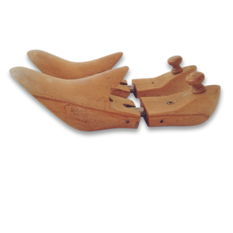 Vintage wooden shoe