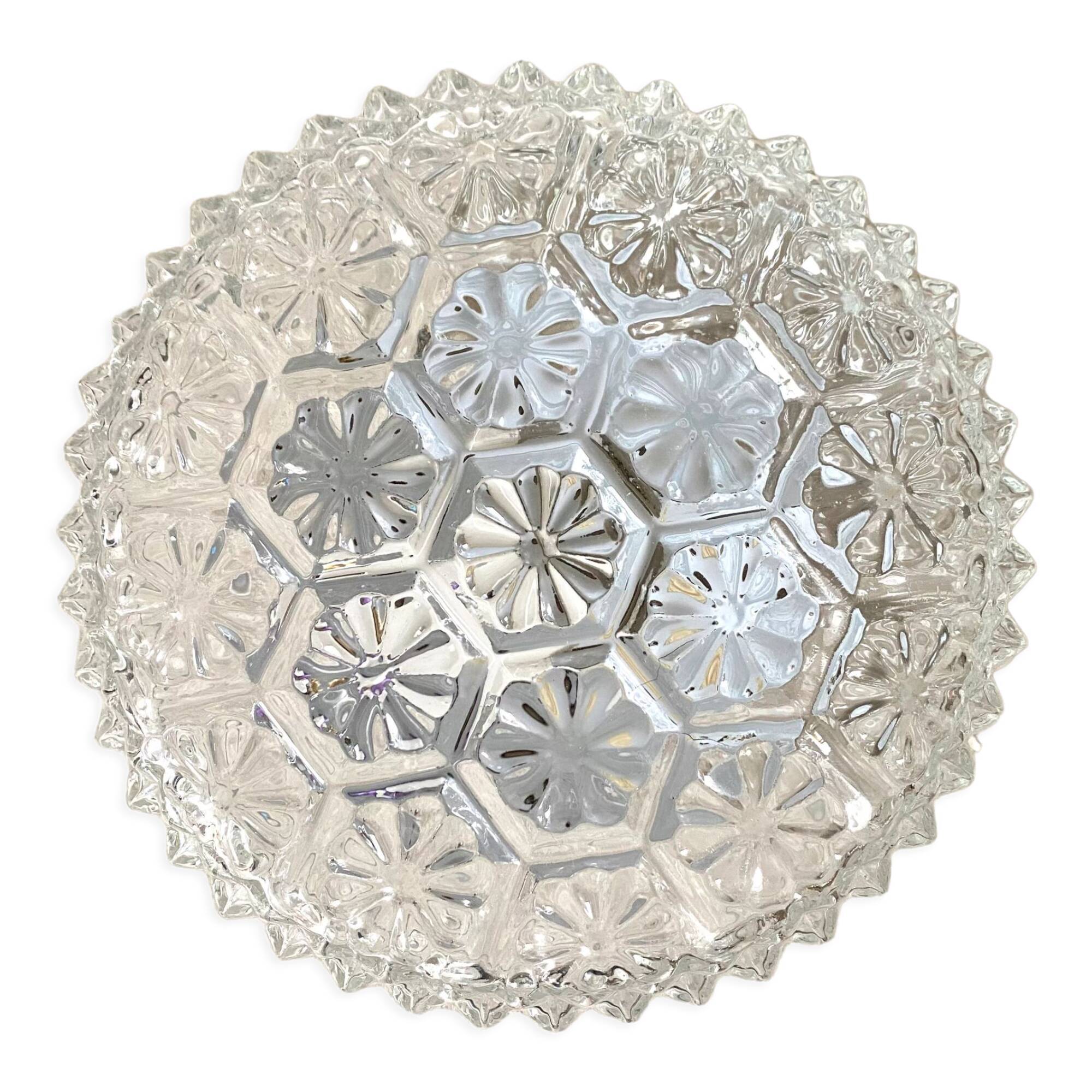 Vintage glass ceiling lamp