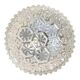 Vintage glass ceiling lamp