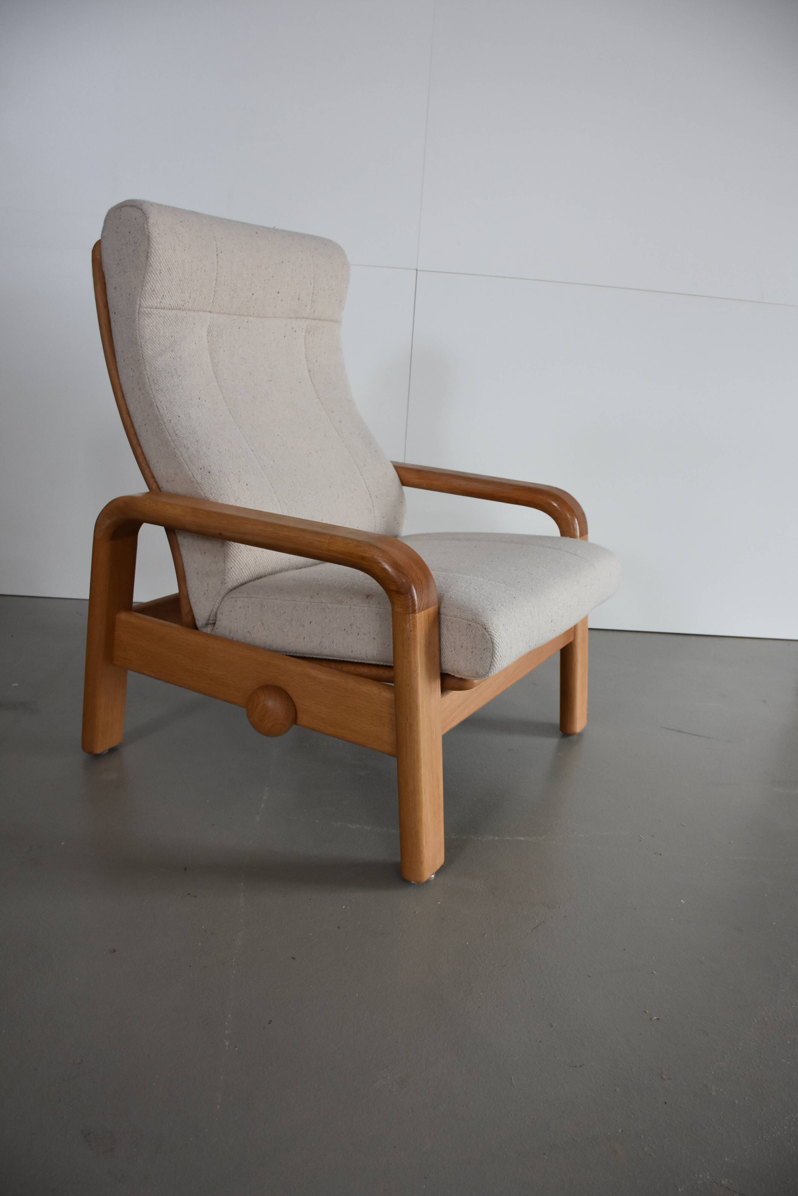 Mid-Century oak armchair by Olsen & Son