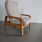 Mid-Century oak armchair by Olsen & Son
