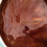 Colorful Vallauris ceramic dish