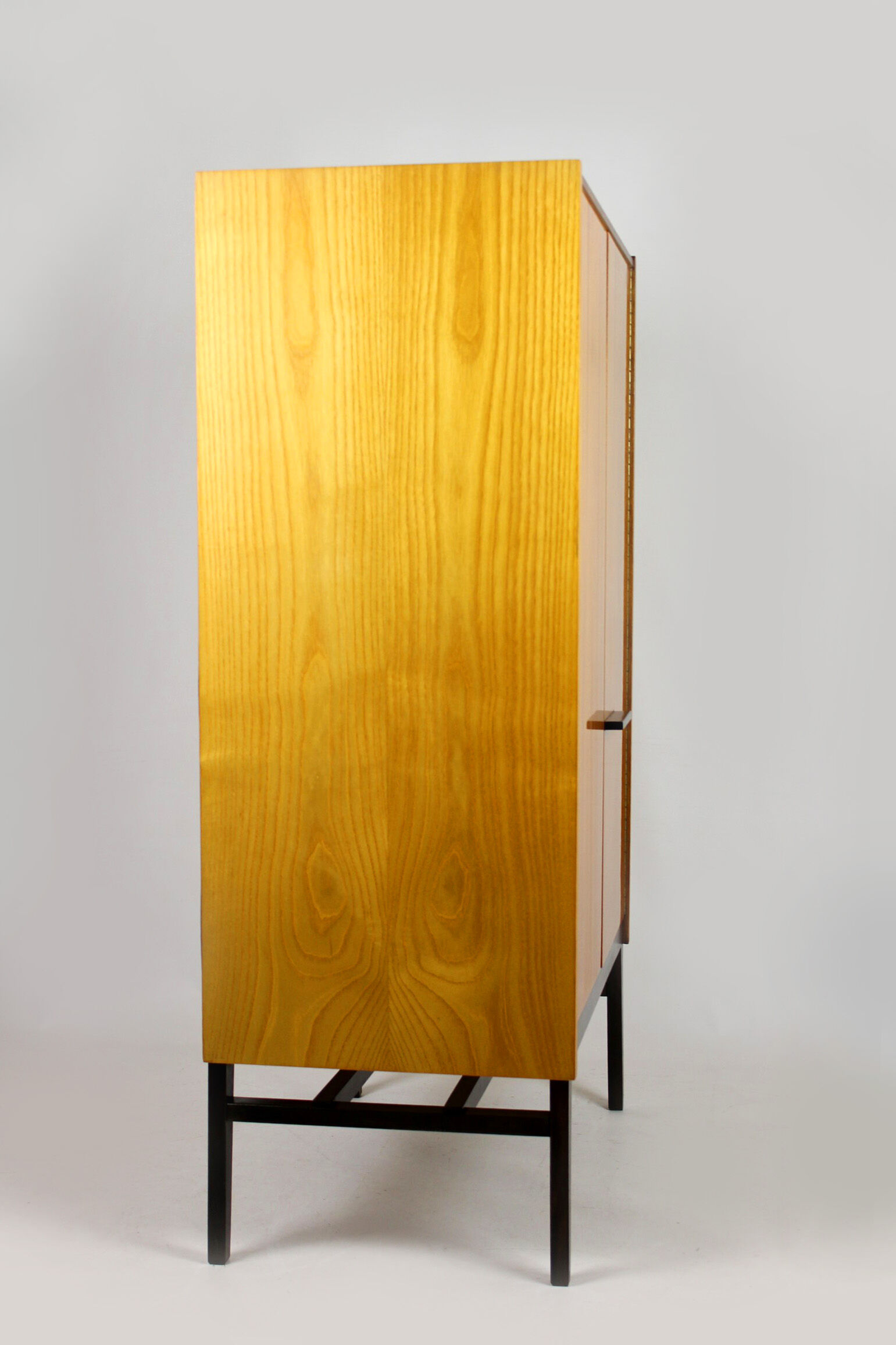 Small Mid-Century Wardrobe by František Mezulaník for UP Bucovice, 1960s