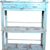 Antique Burmese teak shelf