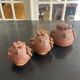 terracotta salt and pepper shaker birds