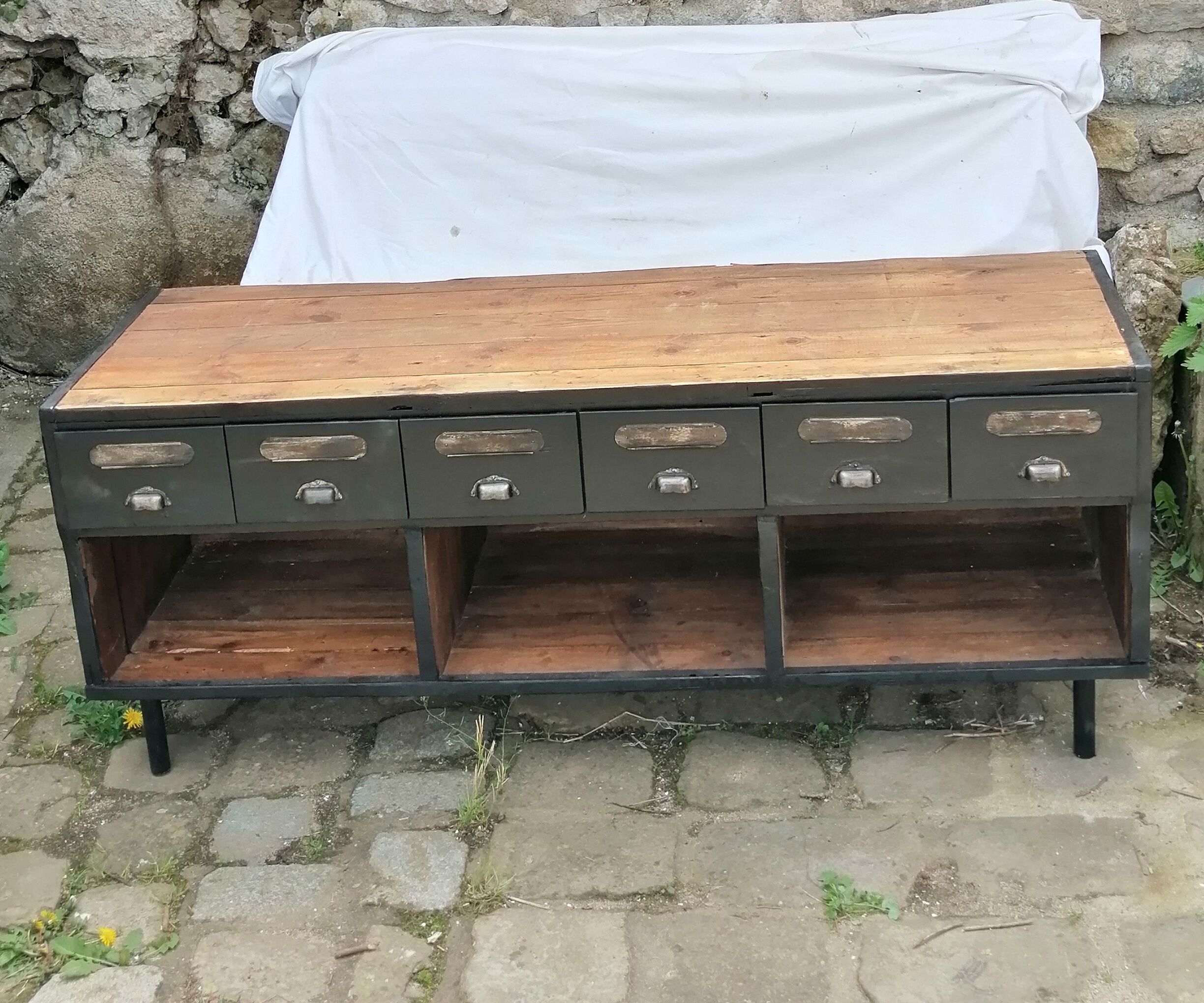TV stand with drawers