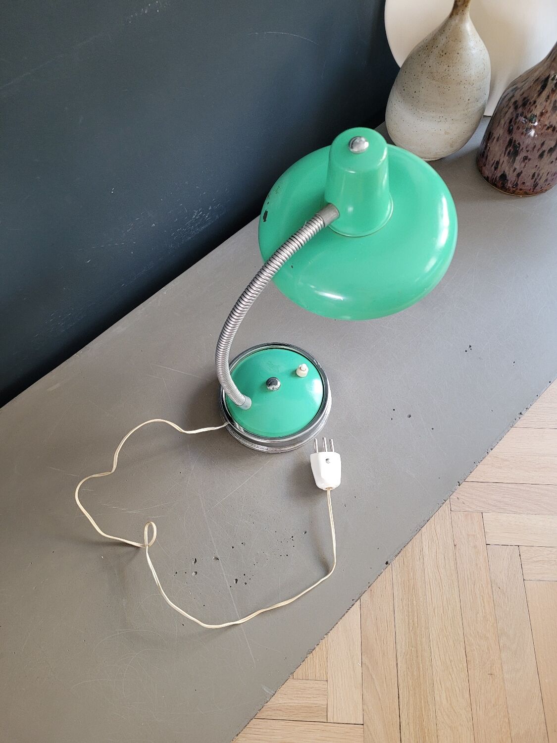 Vintage adjustable desk lamp