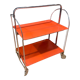 Orange folding Desert by Bremshey & Co. 1970s