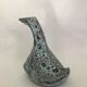 Zoomorphic duck or goose vase signed "Bruno Sarlat"