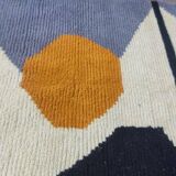 Traditional handwoven Berber rug, size 100 x 200 cm