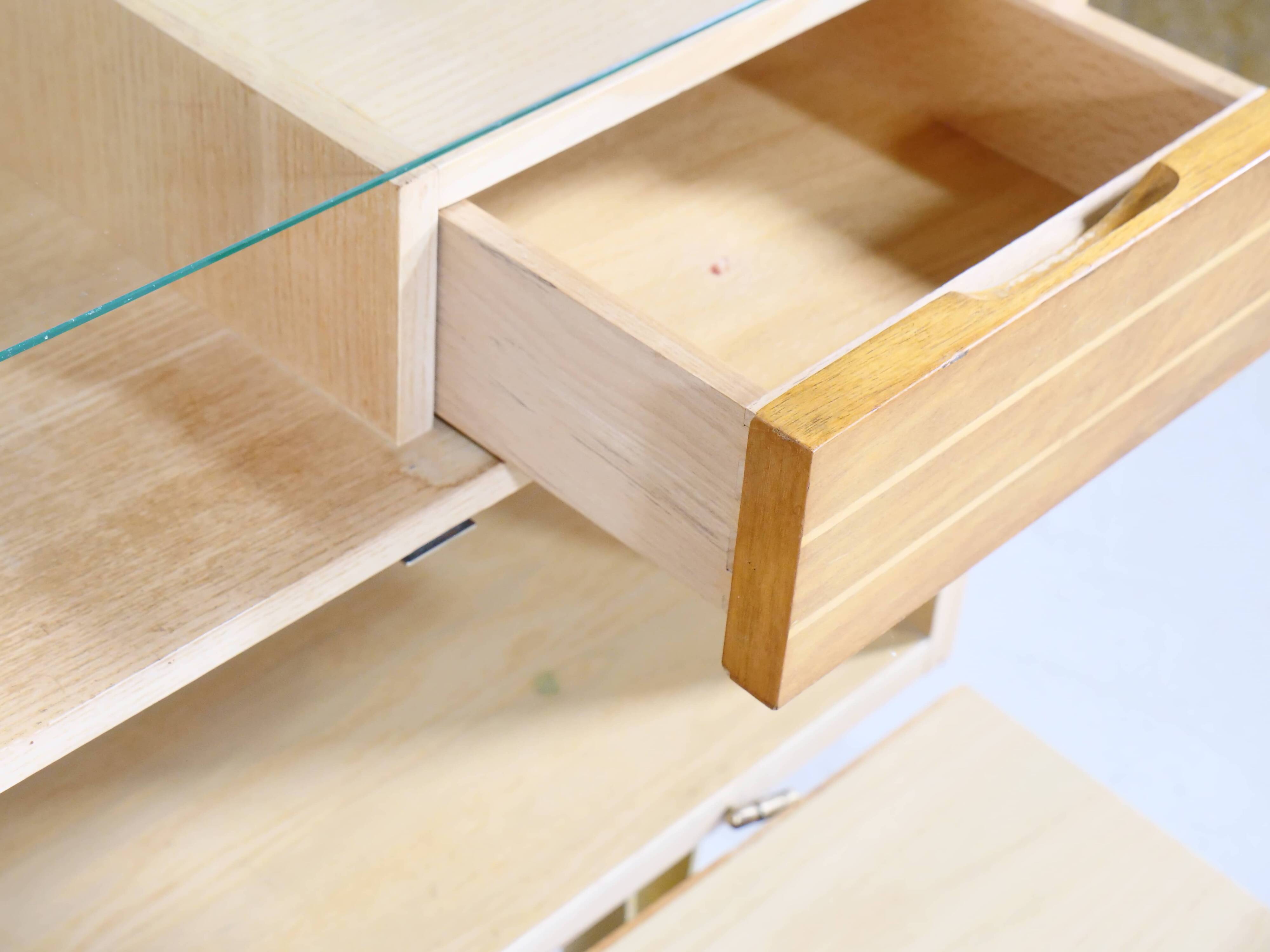 Bedside tables, 1950s-60s