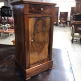Louis Philippe bedside table in walnut