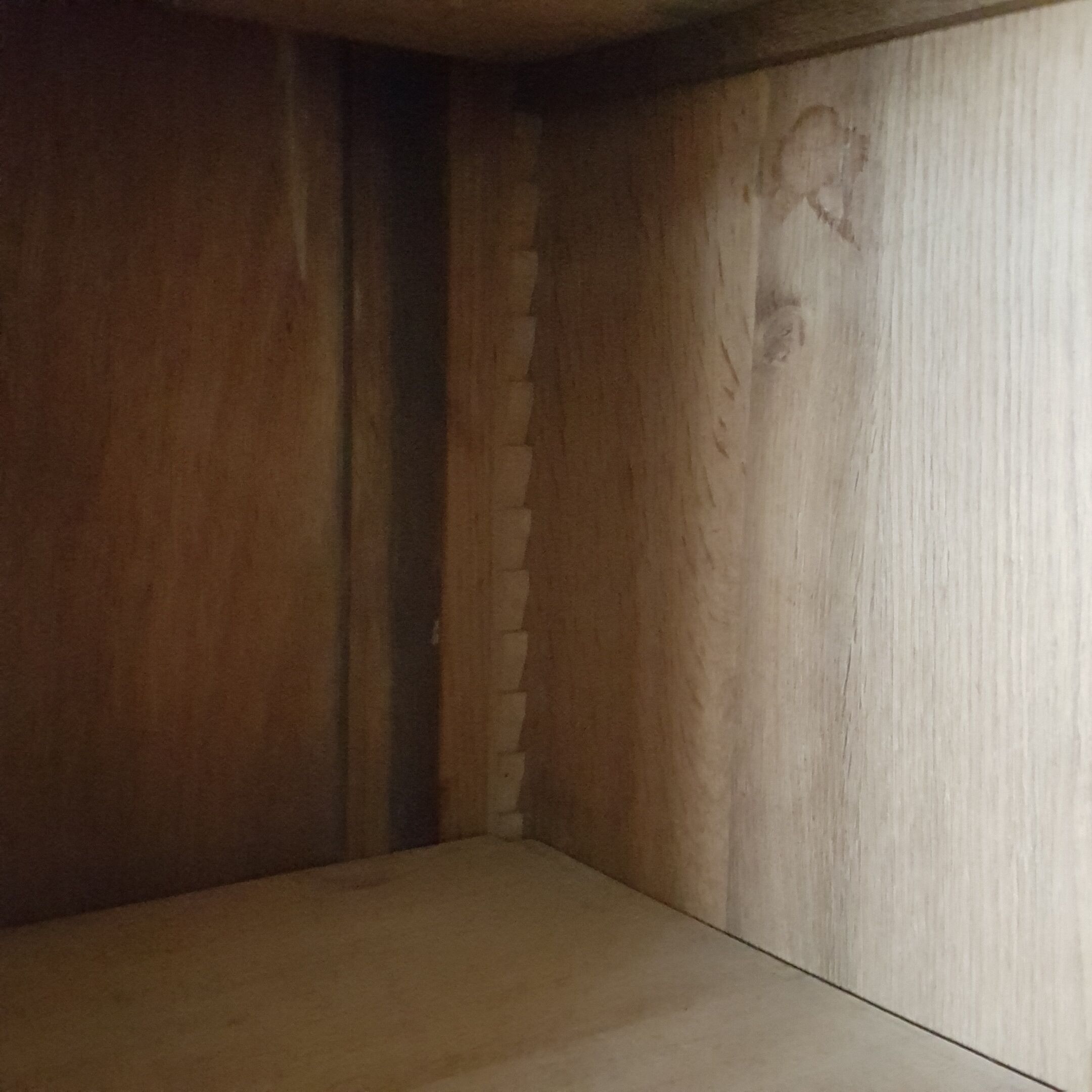 Art deco oak cabinet