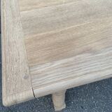 Farmhouse table natural raw oak 50s