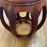 Mahogany stool, Asia, 20th century