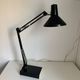 Lampe vintage 1970 d'architecte Twist noire bureau - 70 cm
