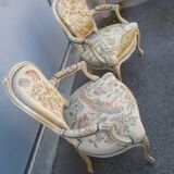 Beautiful pair of Louis xv armchair