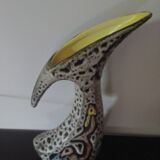 Vallauris vase signed Bessonne years 50