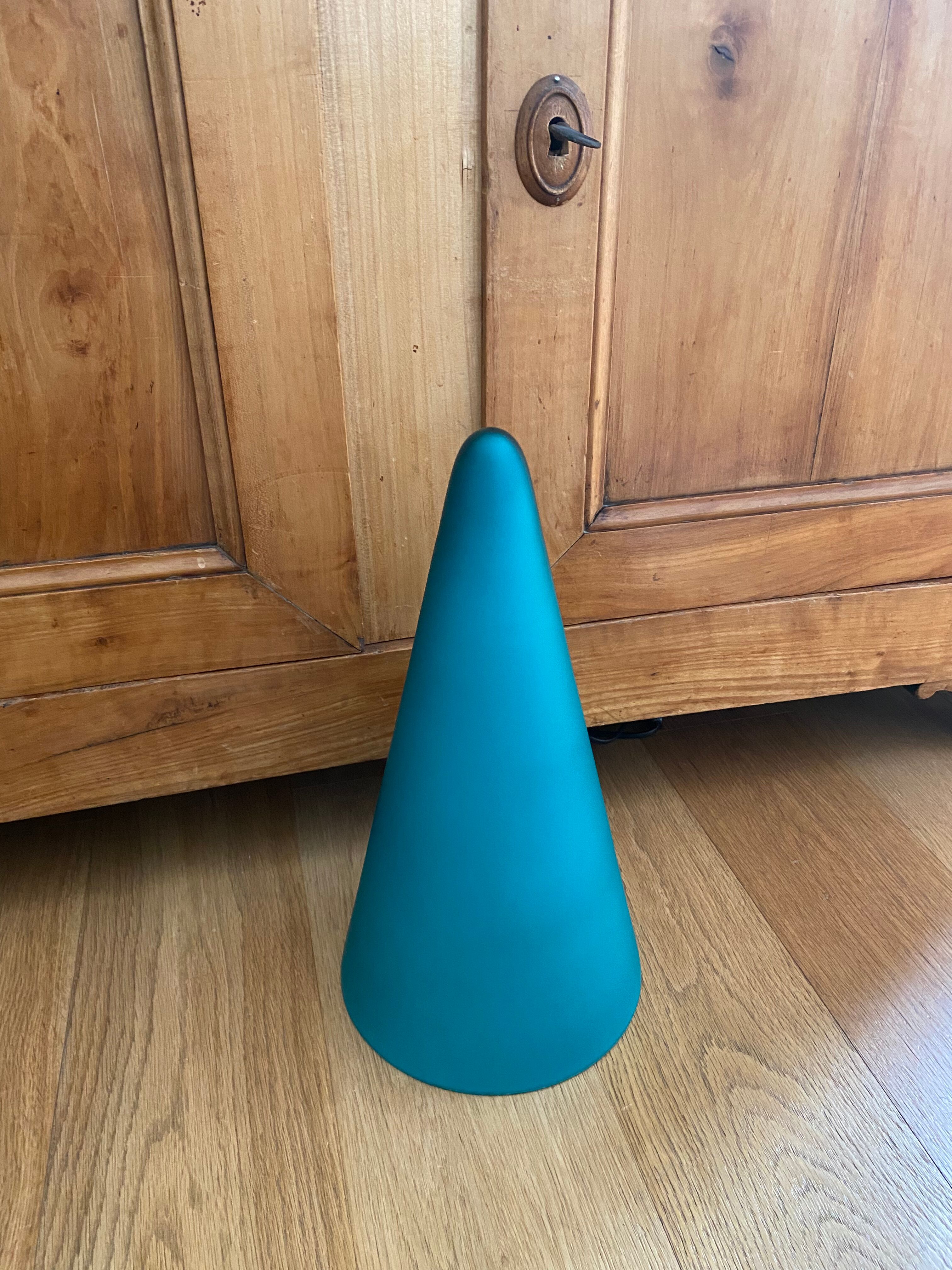 Teepee SCE green cone lamp vintage 80s