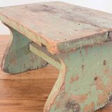 Rustic rocking stool