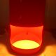Vintage red lamp from the 70s