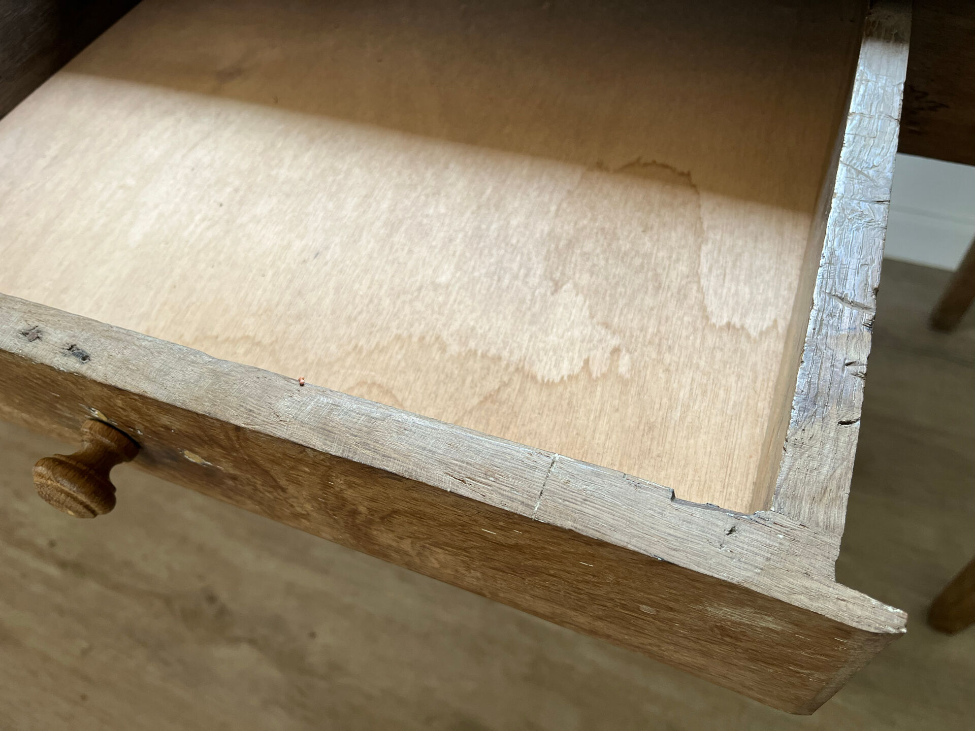 Oak farmhouse table