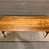 Large Scandinavian teak coffee table