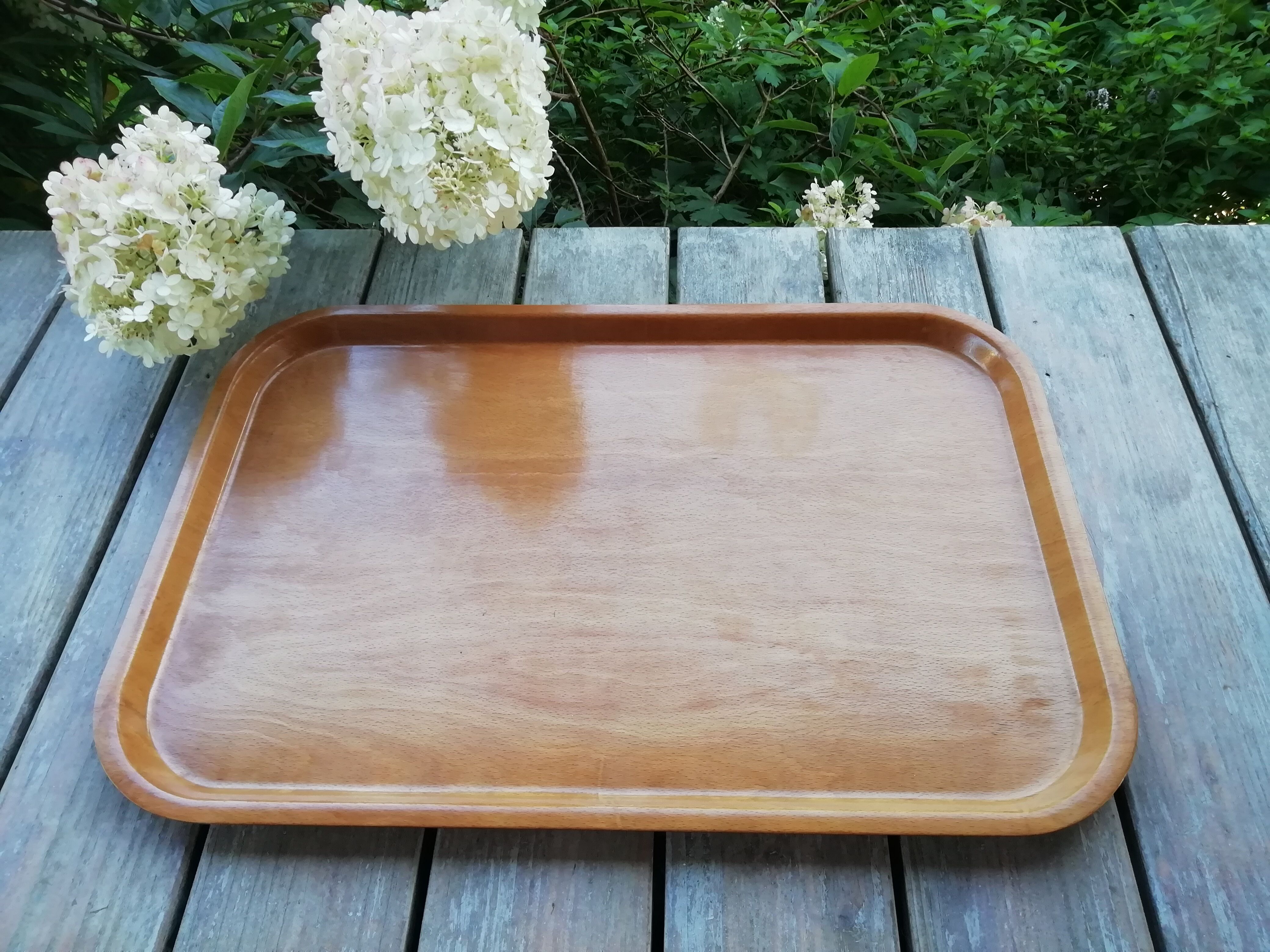 Wooden tray