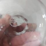 Paire d'anciens petits vases, modèle Touraine, en cristal de Saint Louis