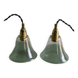 Pair of portable lamps