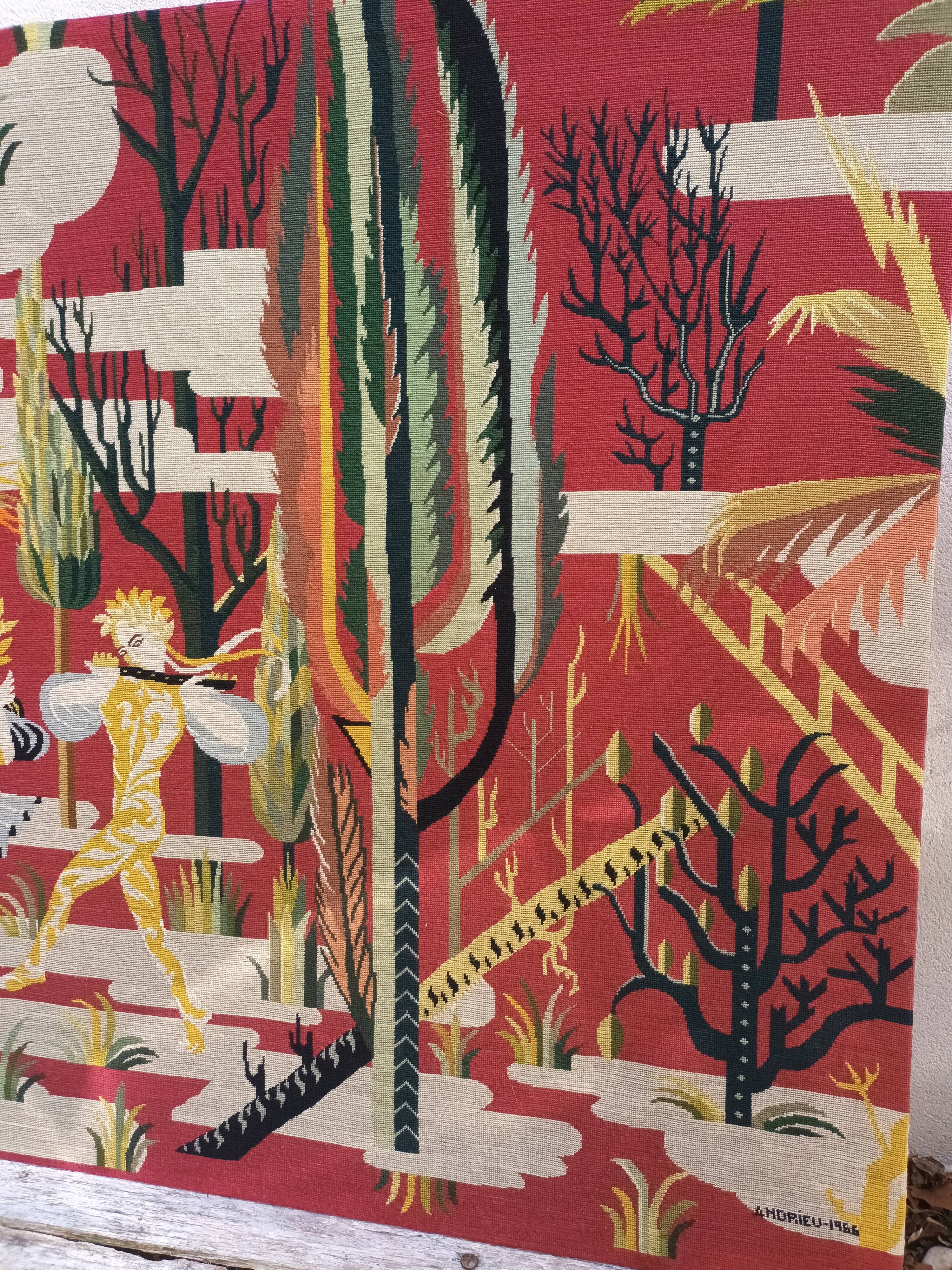 Canvas tapestry 1966