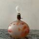 Vintage frosted glass lamp base