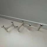 Candle Holder in Silver Metal