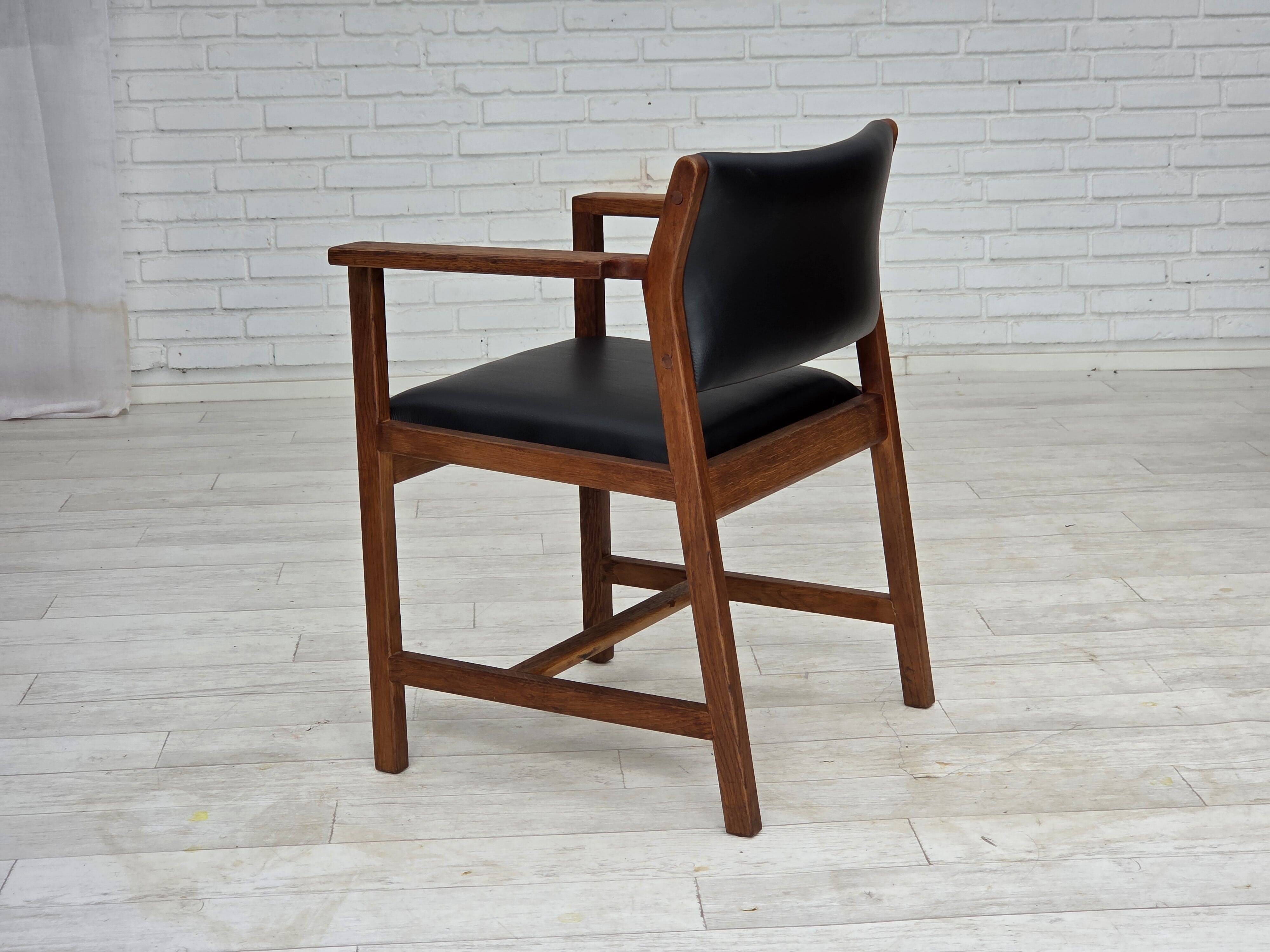 1960s, Danish design by Børge Mogensen, model BM 74, set of 4 armchairs.