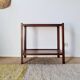 Small antique wooden side table