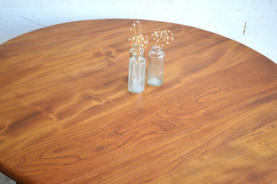 Ercol drop-leaf dining table * 125 cm
