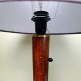 Art deco wooden lamp
