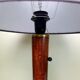 Art deco wooden lamp