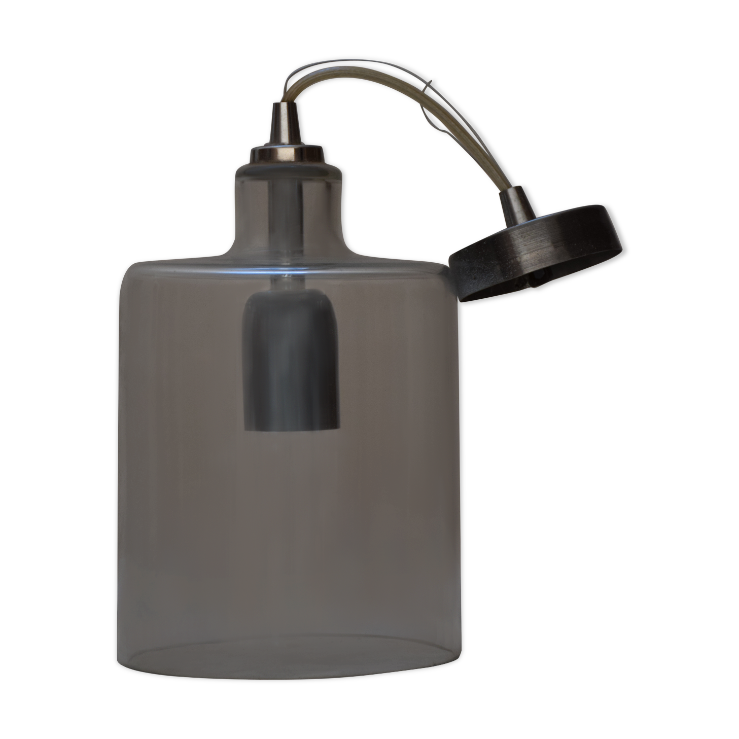 Glass hanging light